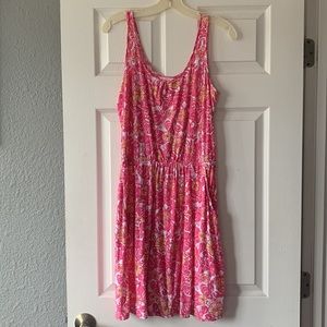 Lilly Pulitzer Kori dress in chum bucket print